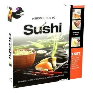 How to make Sushi at home Introduction to Sushi Book Recipe Kit Spice Box